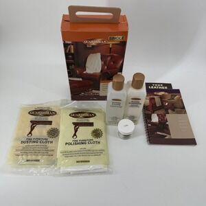 Vintage NOS Guardsman Leather Care Kit Cleaner Conditioner Boxed